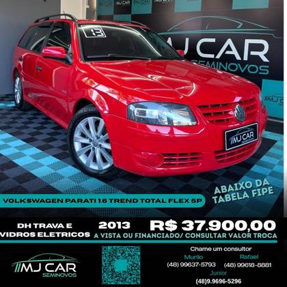 VOLKSWAGEN PARATI 1.6 MI 8V FLEX 4P MANUAL G.IV VOLKSWAGEN PARATI 1.6 MI 8V FLEX 4P MANUAL G.IV